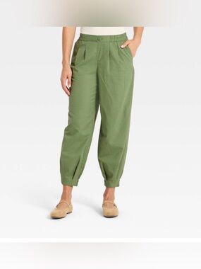 A new day Balloon Joggers - Green - XS